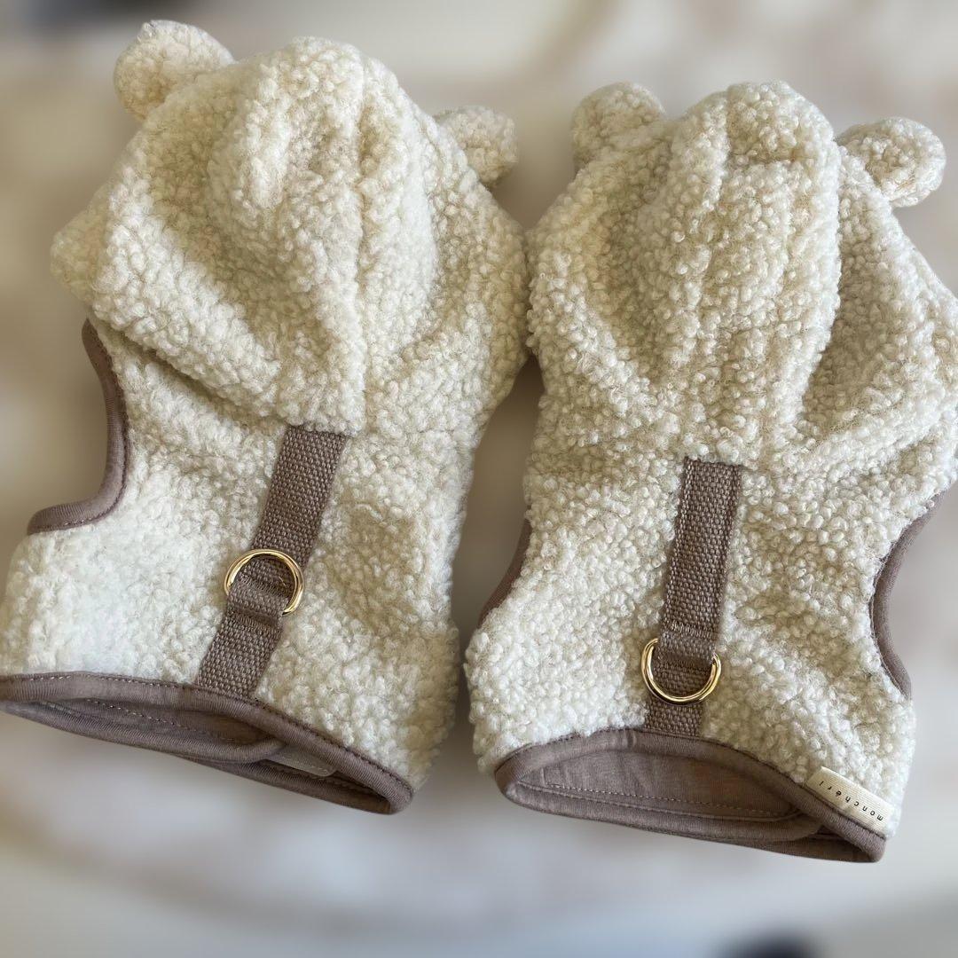 モンシェリ　ボア　ハーネスS ２枚セット