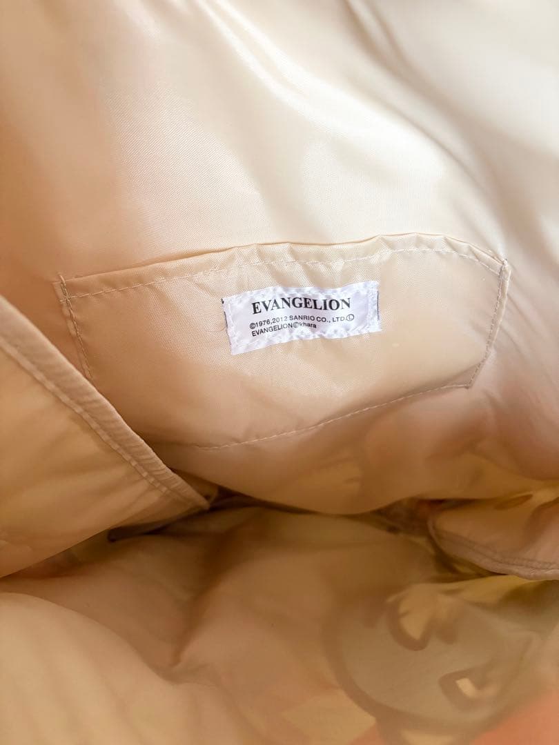 ハローキティ×エヴァンゲリオン　ラバー(ビニール)バック