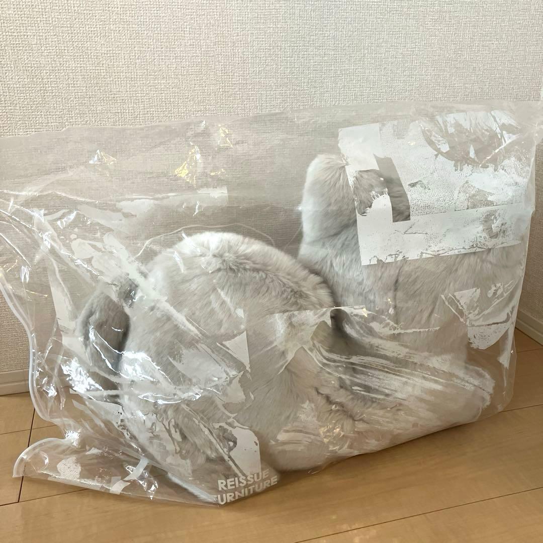 【タイムセール中】リイシューねこちゃんGrande/ライトグレー