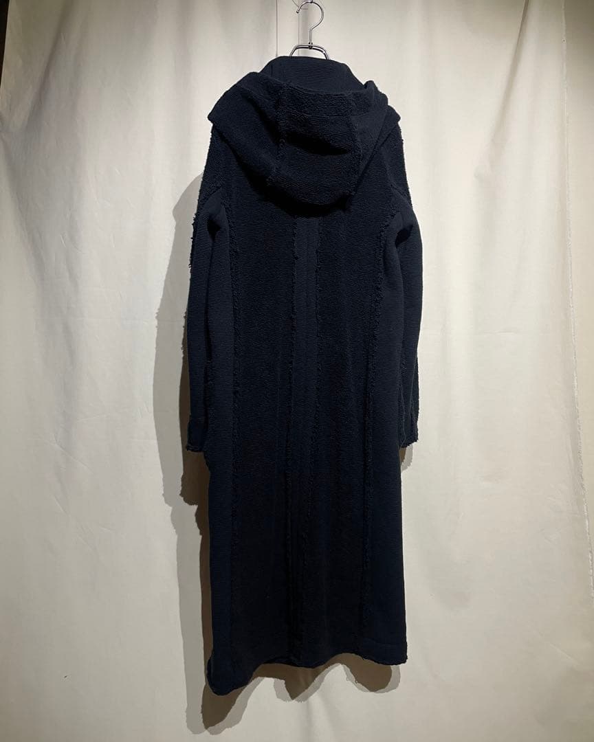 ジャケット・アウター bajra - Cut-Off Detail Pile Long Coat