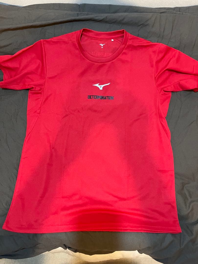 Mizuno レッド Tシャツ HIGASHIYAMA BASKETBALL