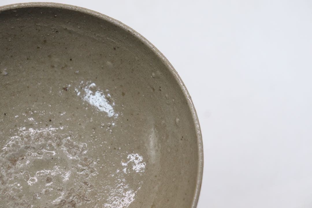 朝鮮唐津　平茶碗　木箱付　送料込み250214