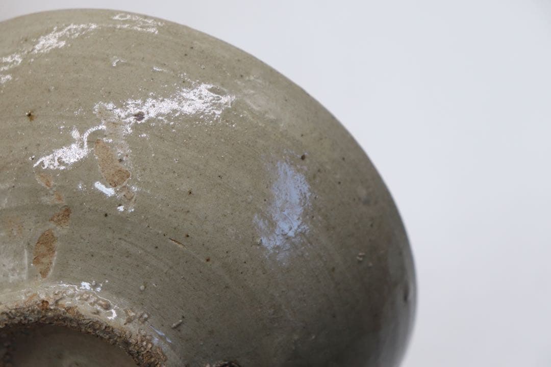 朝鮮唐津　平茶碗　木箱付　送料込み250214