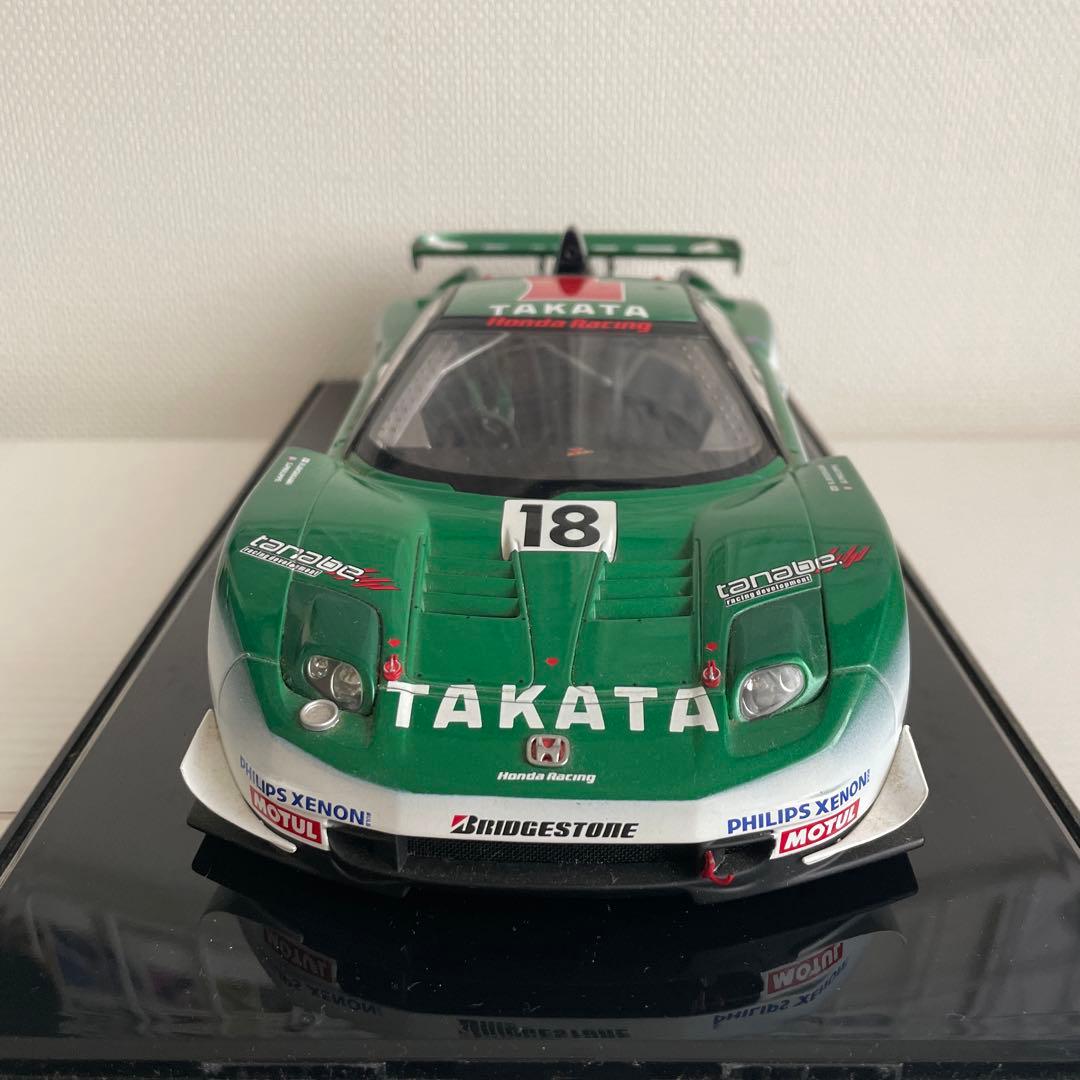 TAKATA nsx 1/18 モデルカー　autoart ショーケース付き
