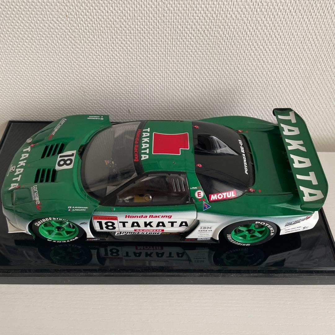 TAKATA nsx 1/18 モデルカー　autoart ショーケース付き