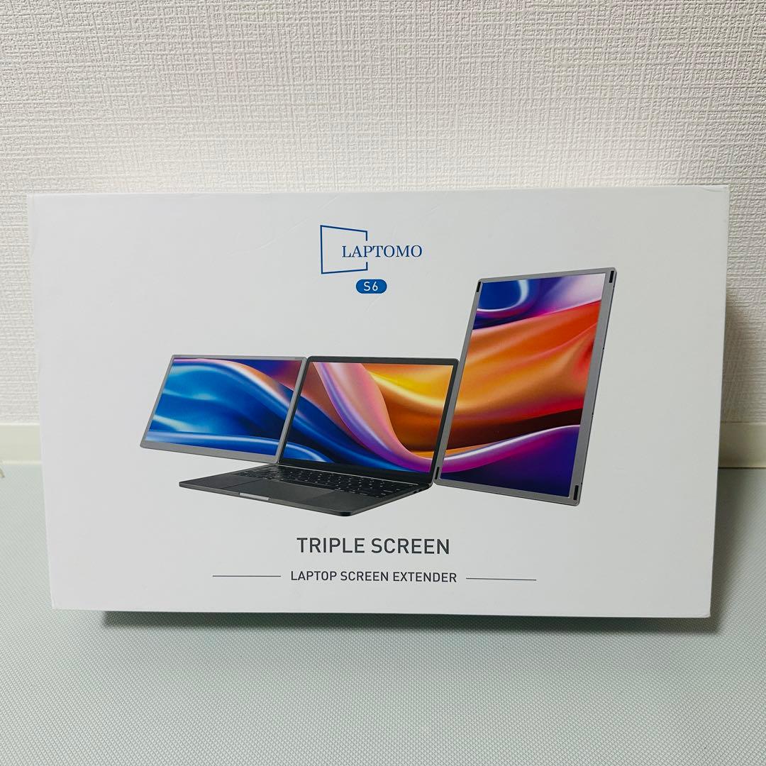 【美品】 LAPTOMO S6 ノートパソコン トリプルモニター