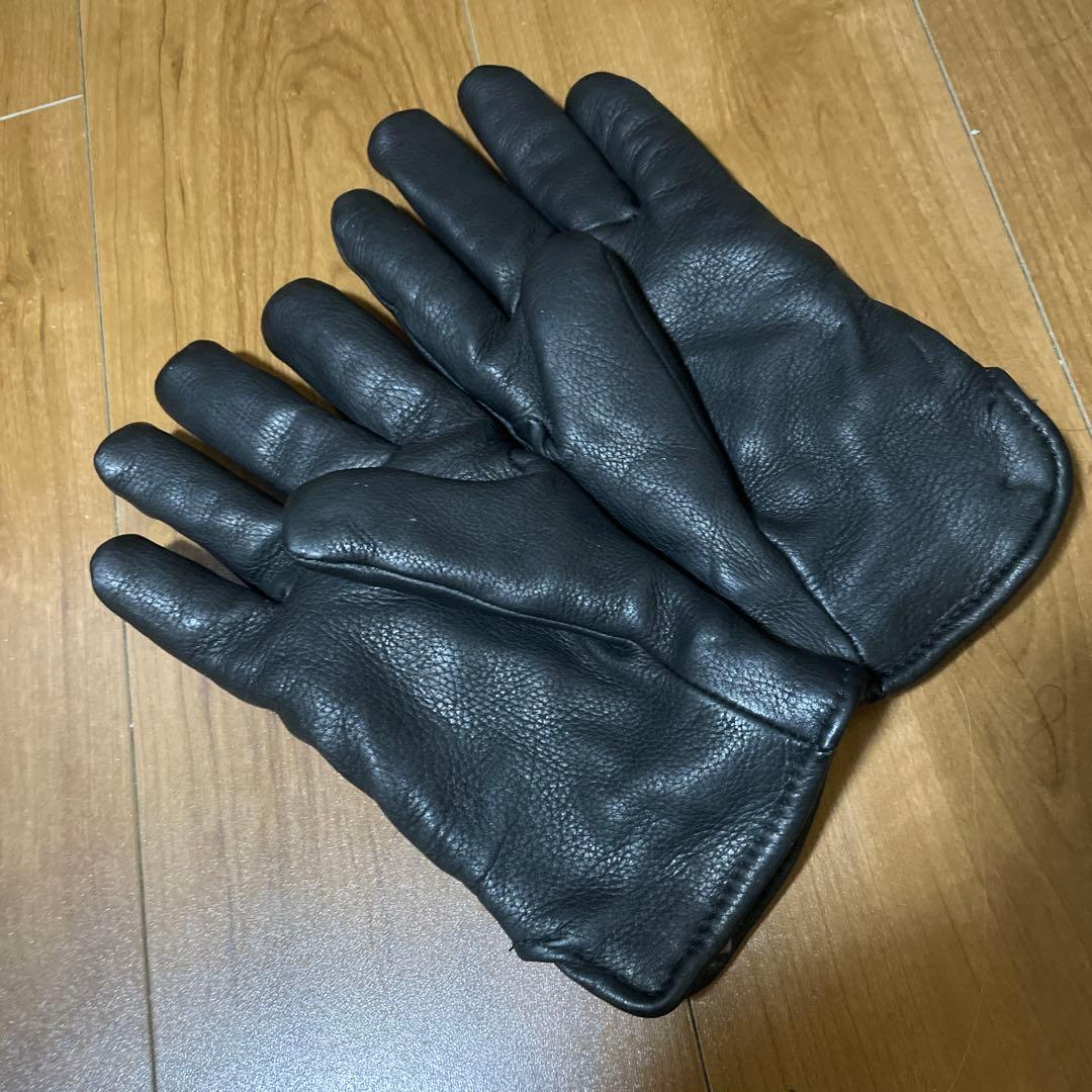 HTCレザーグローブ 手袋 フラワースタッズ　フリーサイズ