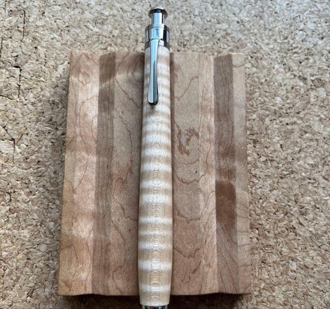 r*a様 <激レア樹種> 工房楔　シカモア 楓 真鍮パイプ　ペンシル楔0.5 野