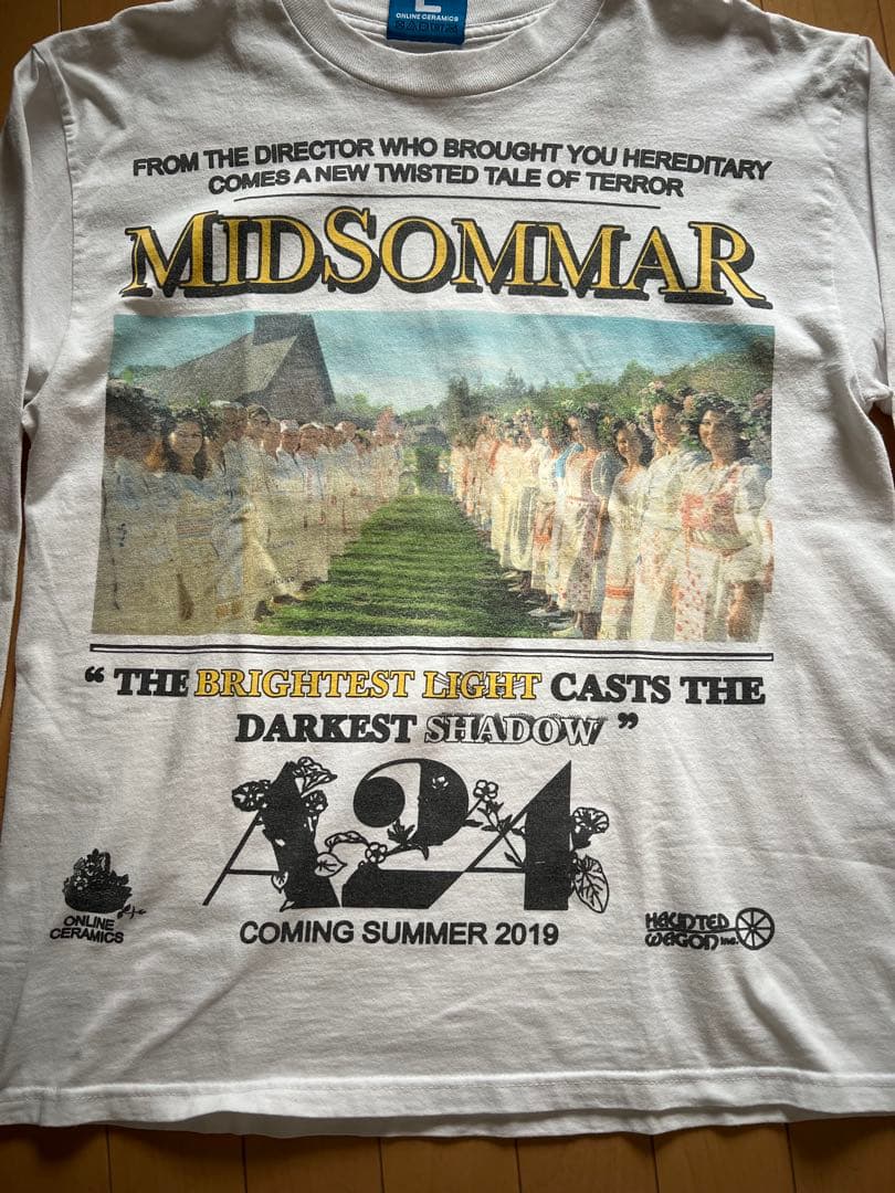 Lサイズ A24 MIDSOMMAR online ceramics Tシャツ