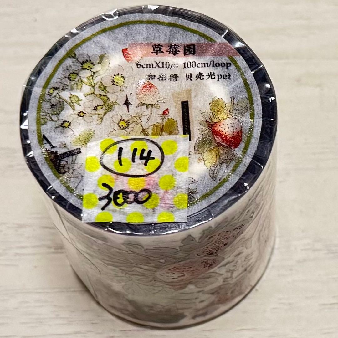 セール114 海外 PETテープ マスキングテープ