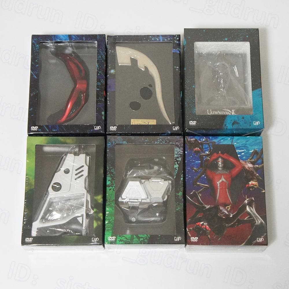 【未開封】　DVD特典グッズ　Vol.1~Vol.6 全　ウルトラセブンX
