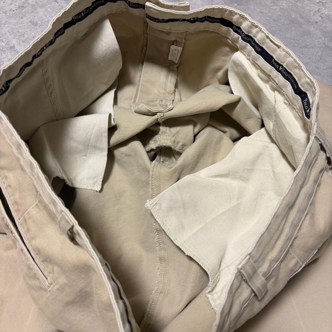 90s ポロラルフローレン　USA製 ポロチノ　チノパン　38×32