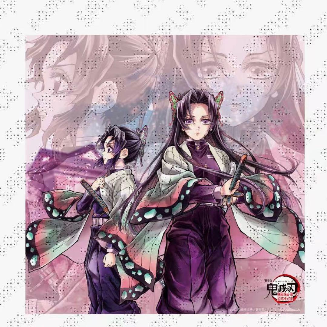 鬼滅の刃 「繋ぐ」描き下ろしイラスト★ビッグポスター★しのぶとカナエ