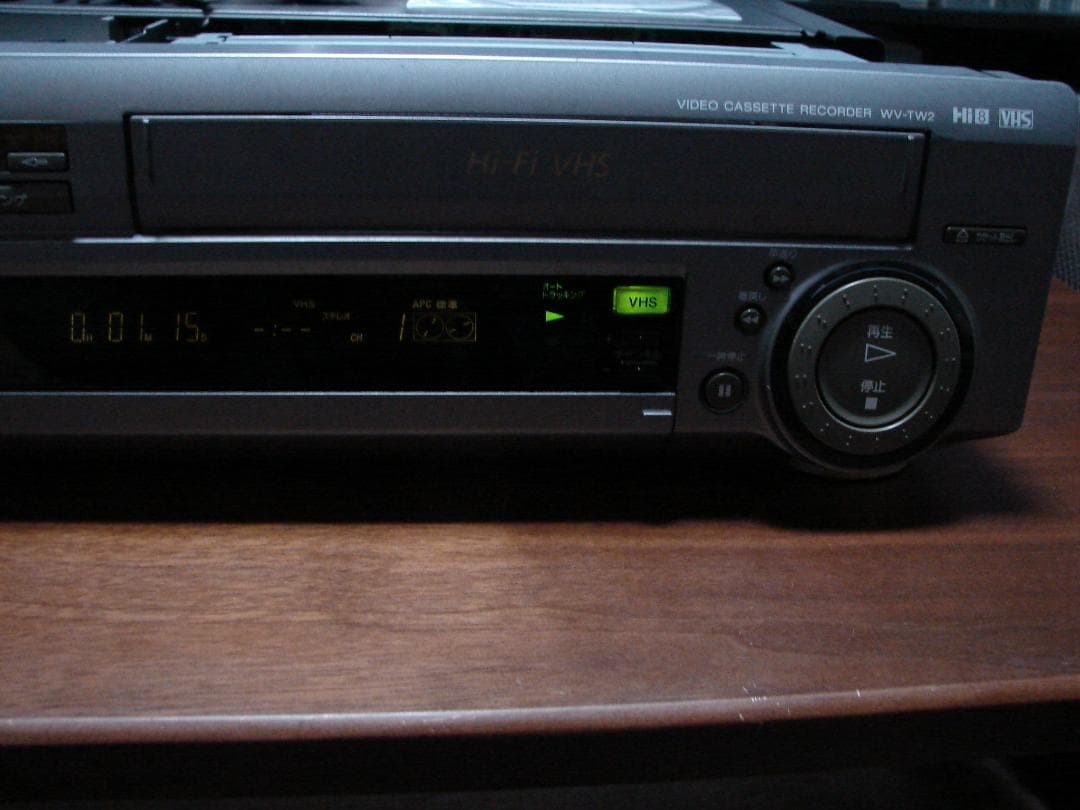 ●SONY　HI8/VHS　Wデッキ　WV-TW2●メンテ済動作品●代用リモ付き