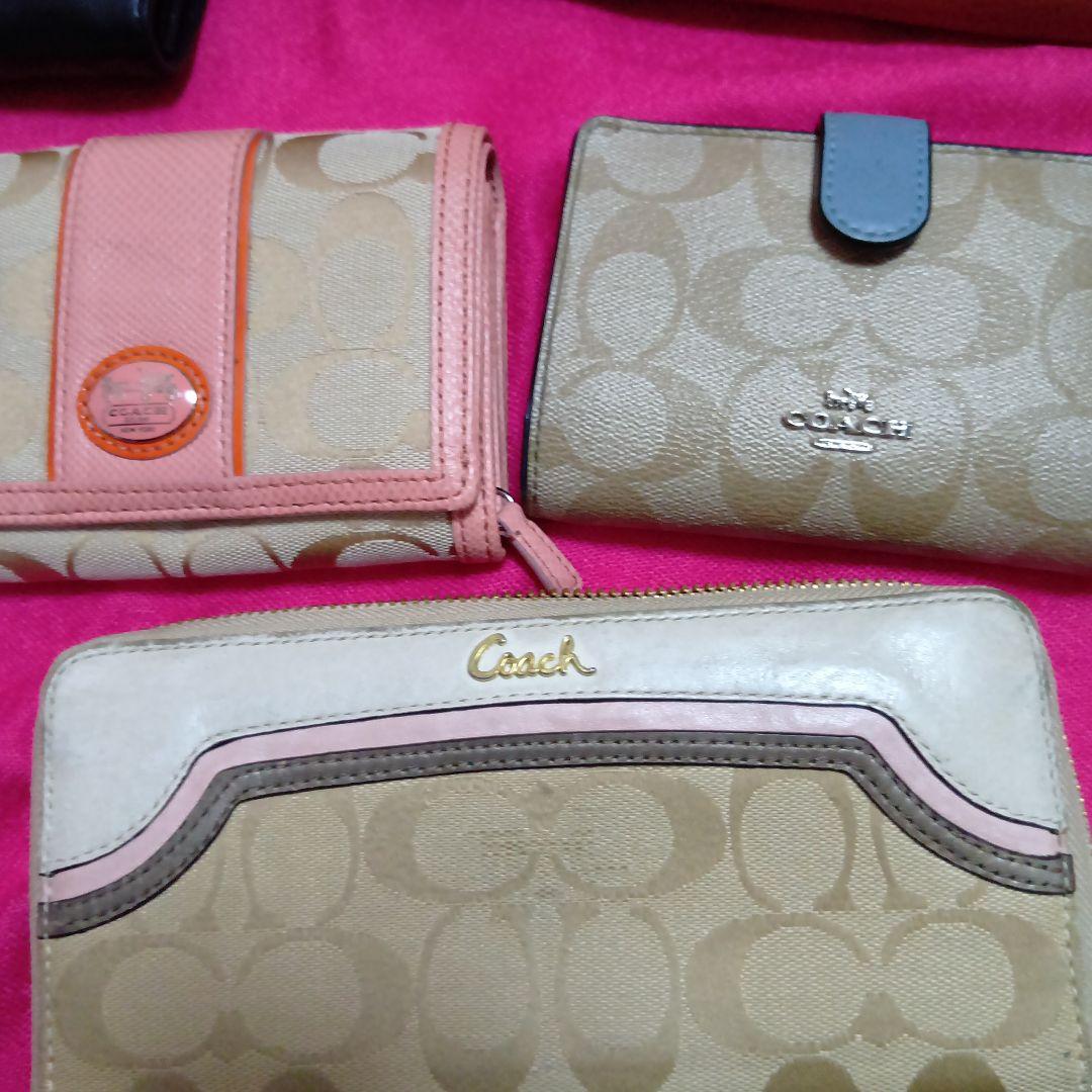 クリスマス値下げ！Coach 折り財布 ！長財布！キーケース10個まとめて ！