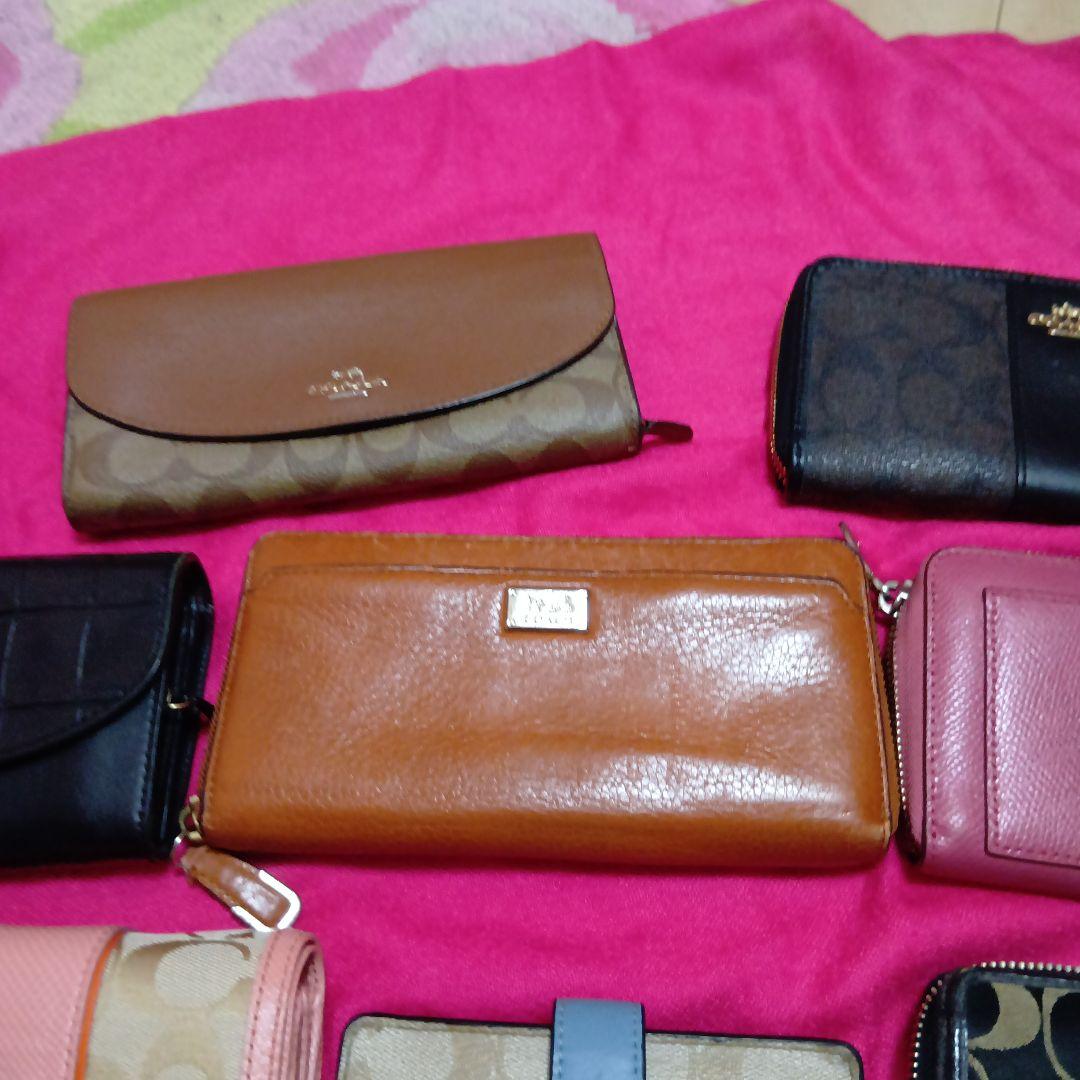 クリスマス値下げ！Coach 折り財布 ！長財布！キーケース10個まとめて ！