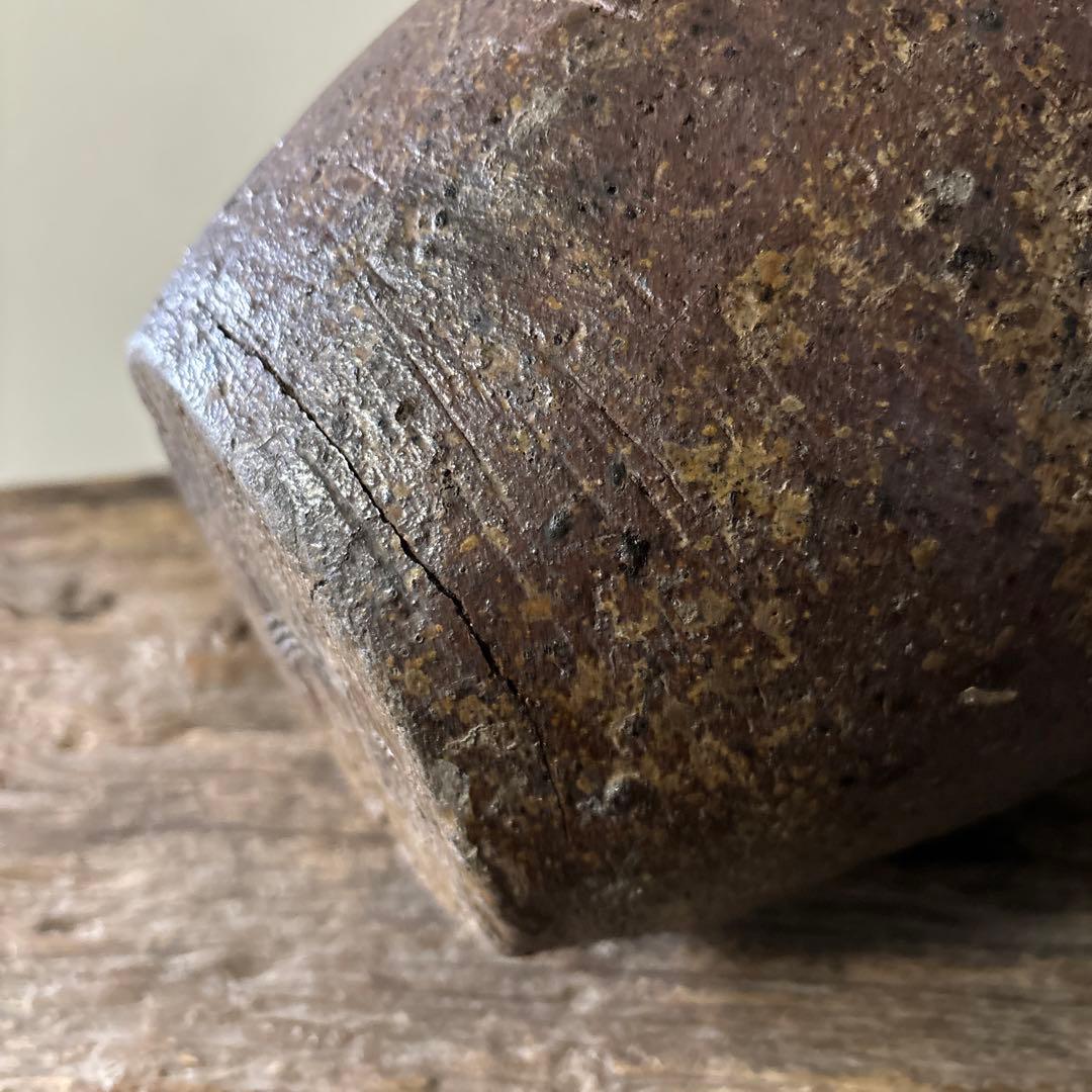 古備前種壺　三耳壺　室町時代〜　骨董　アンティーク　検:秦秀雄　白洲正子 李朝