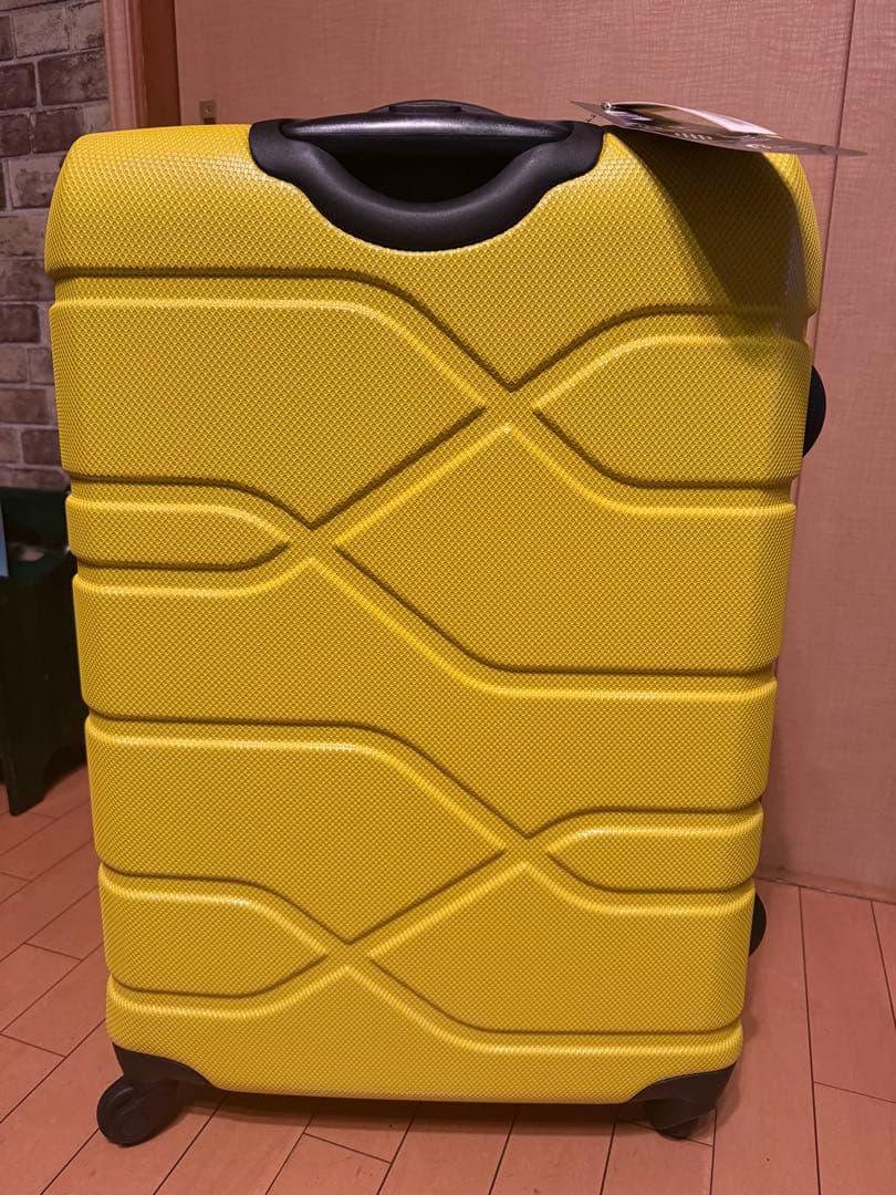 イエローキャリーケース 4輪