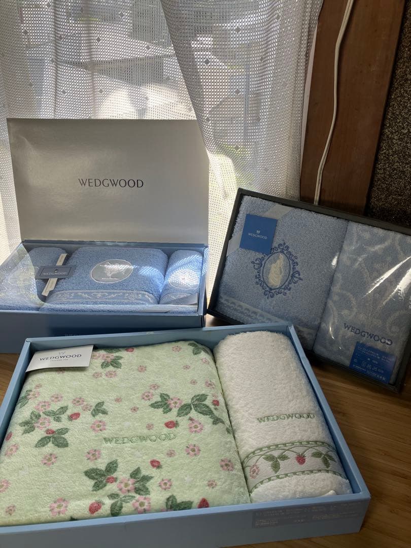 【値下げ可能】 バスタオル ウォシュ＆フェイスタオル 3点セット