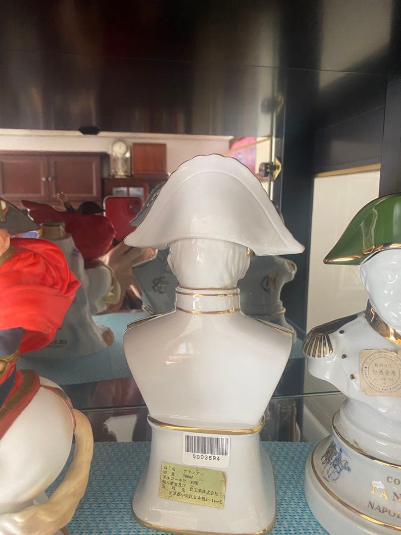 アーマニャック陶器ボトル ナポレオン胸像