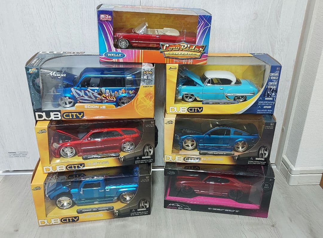 新品　帯付き　DUB CITY ミニカー等 7台セット　おまけ付き