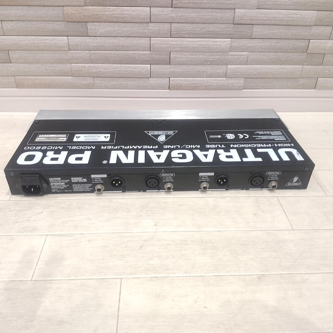 べリンガー 真空管 イコライザー ULTRAGAIN PRO MIC2200