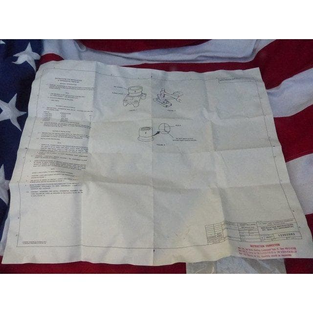 米軍実物 NOS M151 デフ　シールセット　M151A2　13　JEEP