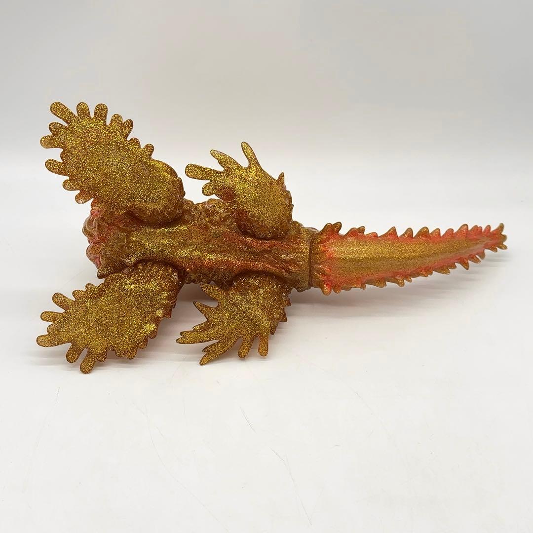 美品 マルサン ヘドラ450 ゴールドグリター ソフビ 30体限定