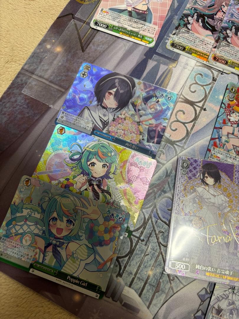 ヴァイスシュヴァルツ あおぎり高校　まとめ売り サイン、SP、RR多数ほぼ4コン