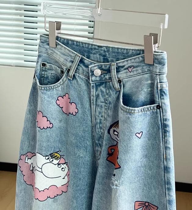 ACNE STUDIOS MOOMIN コラボ ジーンズ 美品 S