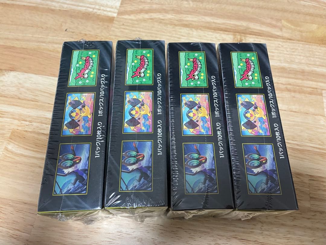 【新品未開封】シュリンク付 ポケモンカードゲーム MEGAドリームex 4BOX