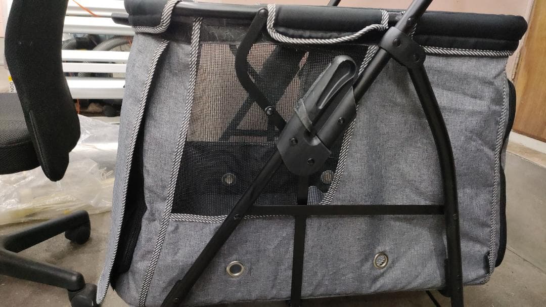 ■GEX ジェックス■わんわんカート 中型犬用■ペットカート　耐荷重25㎏■