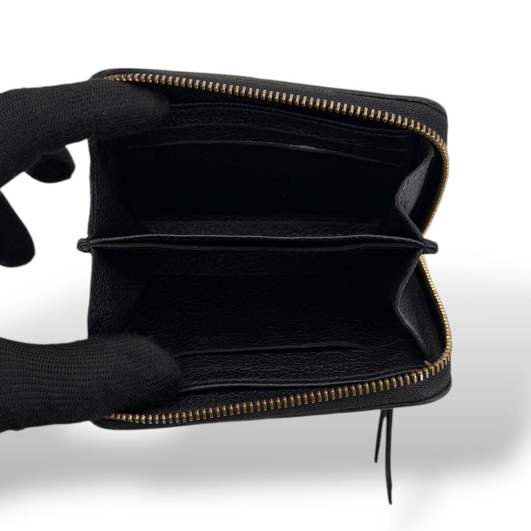 ルイヴィトン アンプラント ジッピーパース ブラック　財布　カードケース