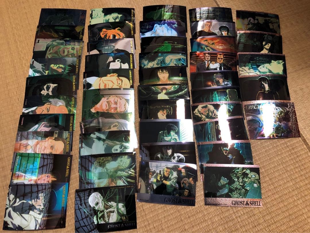 1995年　攻殻機動隊 カード　GHOST in the SHELL 58枚