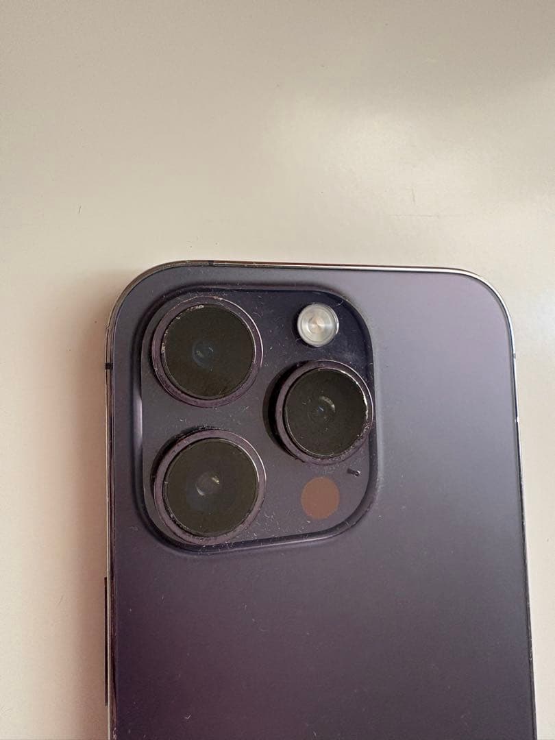 Apple iPhone14Pro 128GB ディープパープル 本体+ケーブル