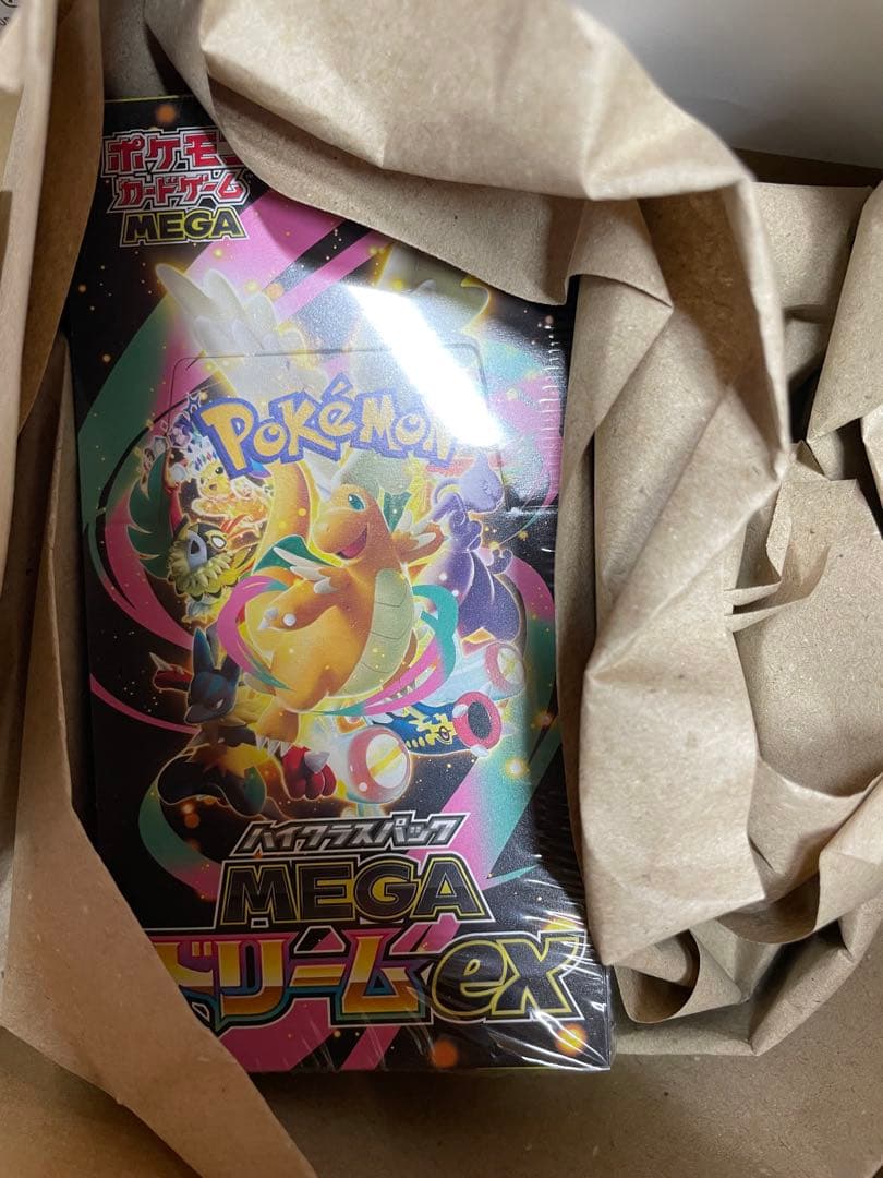 ポケモンカードゲーム ハイクラスパック MEGAドリームEXシュリンク付き