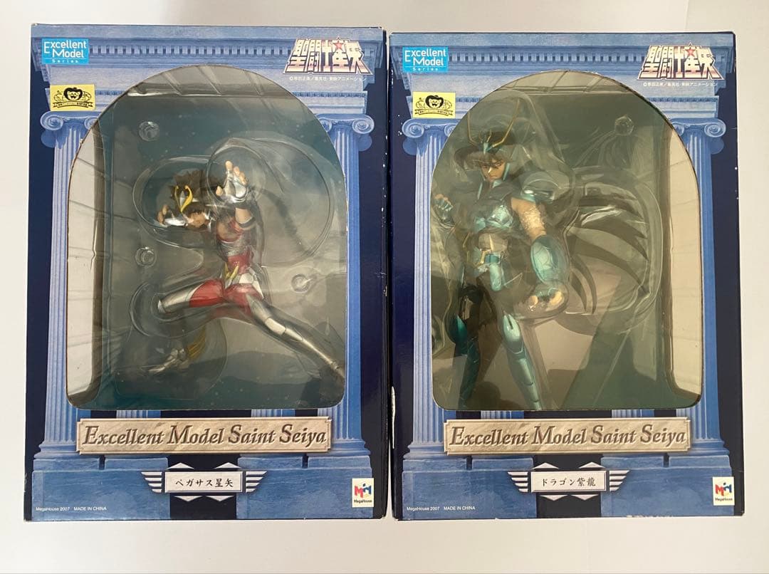 聖闘士星矢エクセレントモデル ペガサス星矢&ドラゴン紫龍　セット