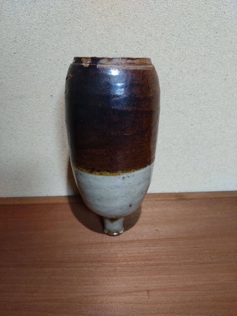 古瀬戸 掛分徳利 白洲正子旧蔵品同手 民藝 白洲次郎 小林秀雄 秦秀雄