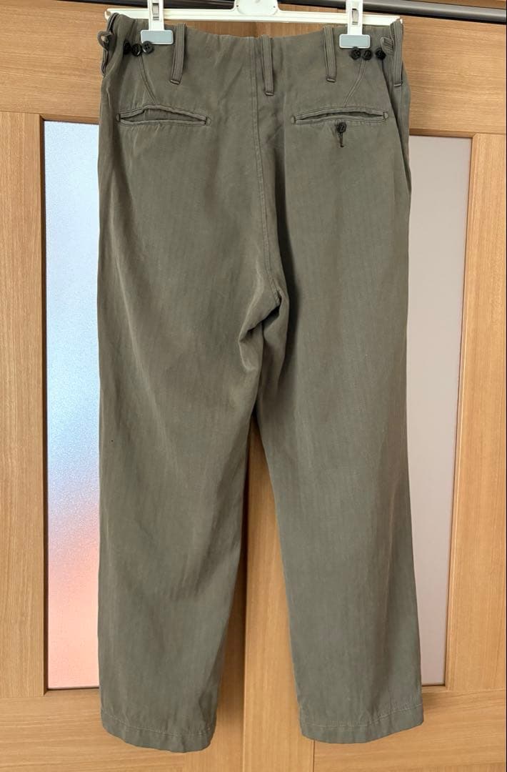 美品 MAATEE&SONS 25ss Chino Trouser ドゥルン