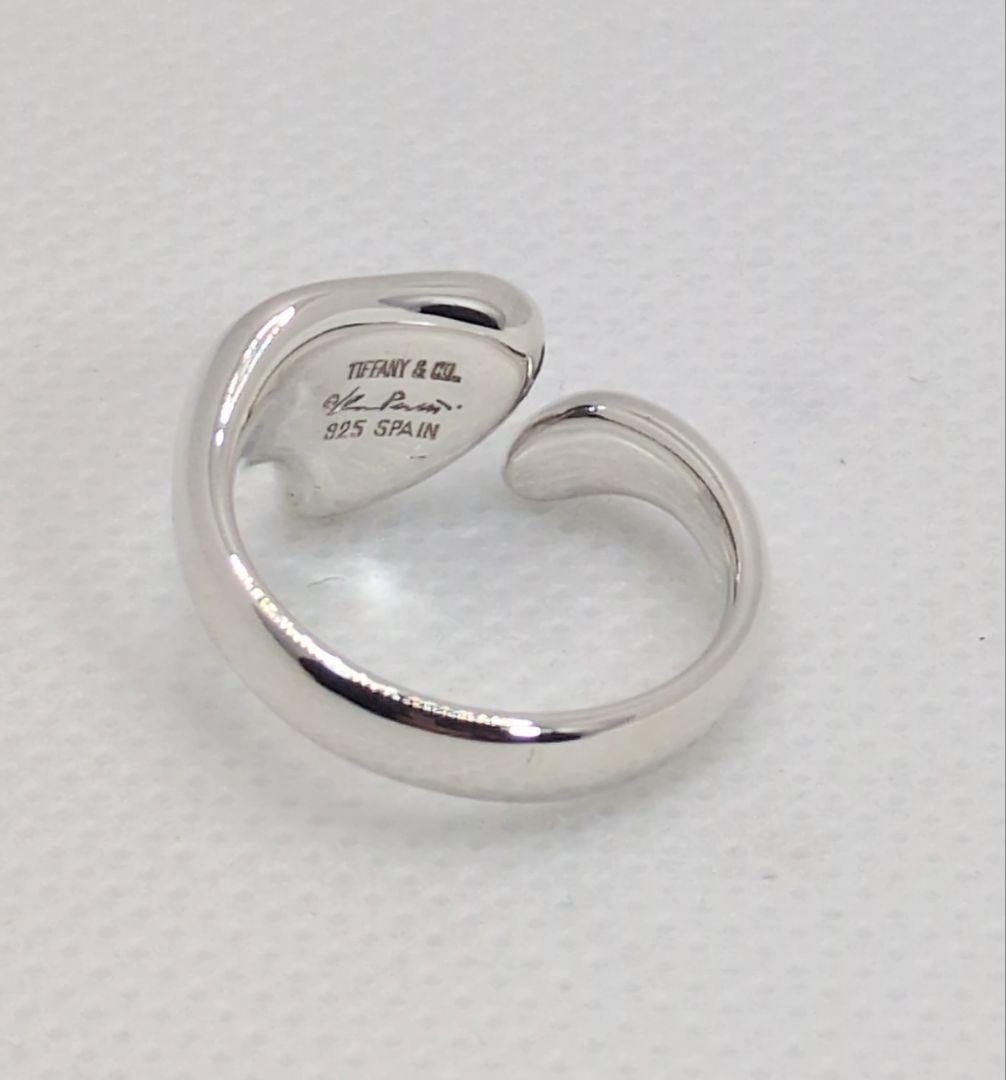 ティファニーフルハートリング　鑑定済　未使用に近い　Tiffany １０号