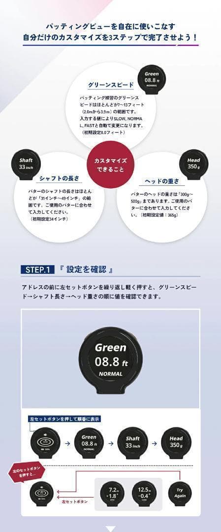 新品 てらゆー氏推奨 パッティングビュー XVIC 最先端AI練習器具