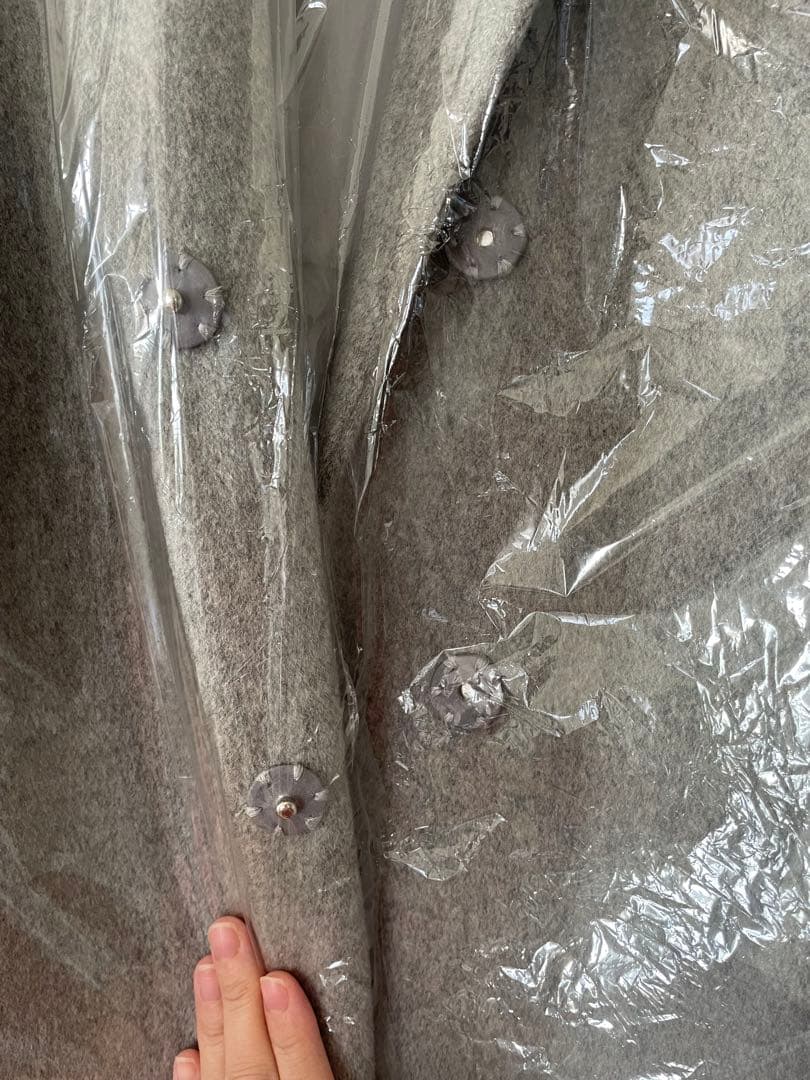 美品クリーニング済　ジャーナルスタンダード　ロング　チェスターコート　S グレー