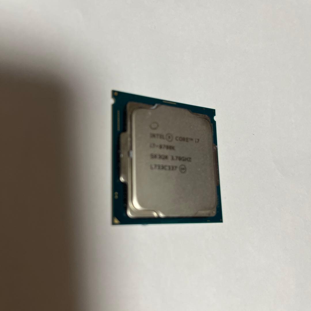CPU Intel Core i7-8700k 3.7GHz CPU