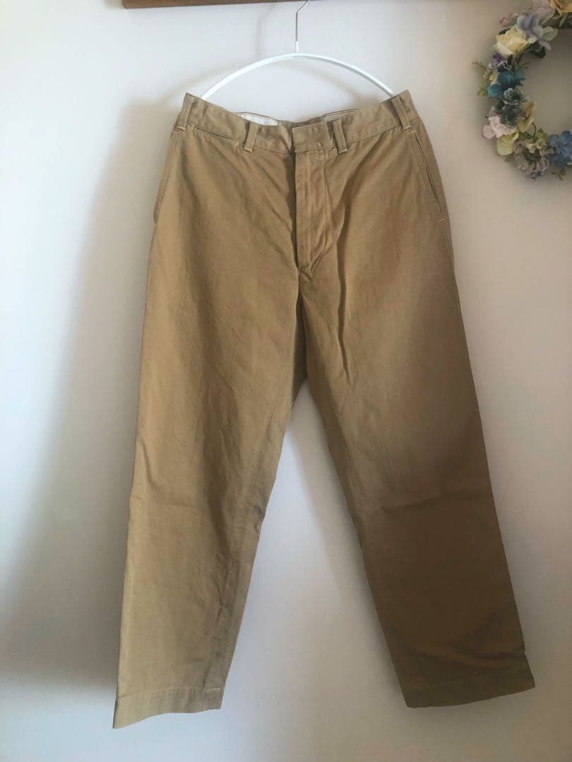 【美品】45r おこめチノ 908 シャルロットパンツ 玄米 28インチ
