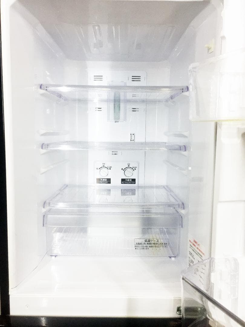 30日迄！送料無料★三菱　ラウンドカット　２ドア冷蔵庫　【MR-P15Y】