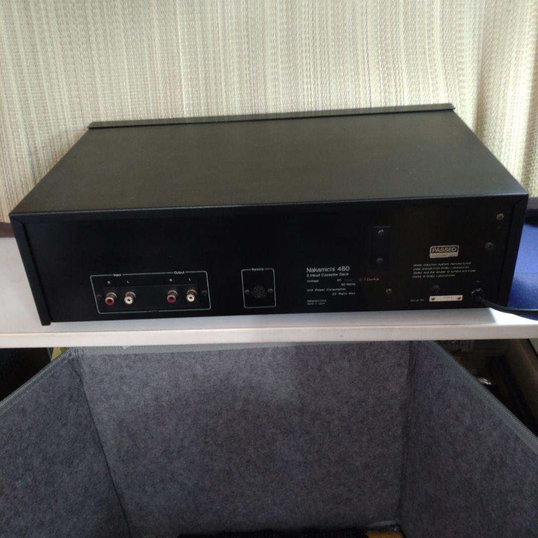 【さらに値下げ】ナカミチ カセットデッキ 480 ジャンク品 ★ 画像1部編集