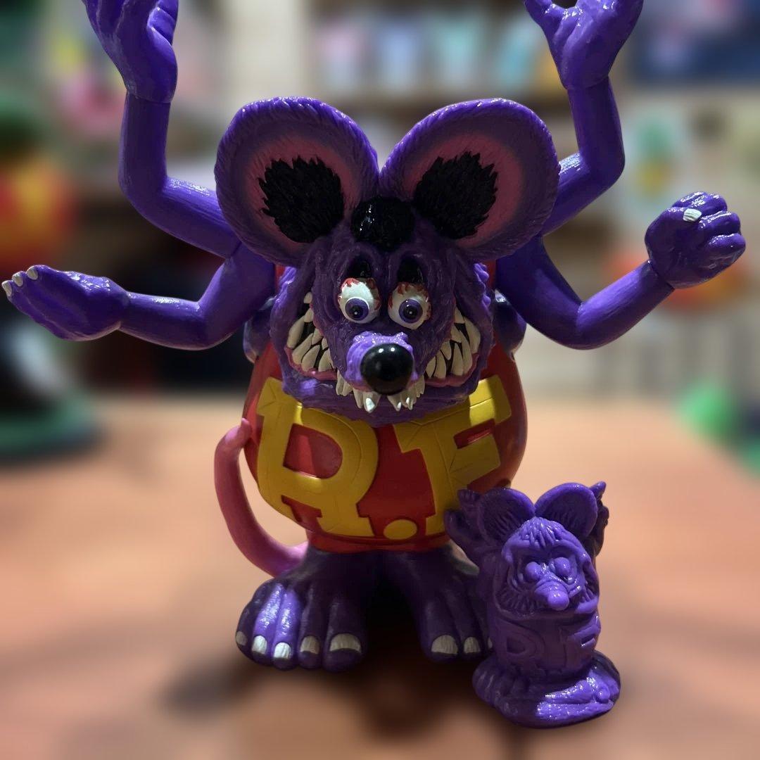 ア*ー様 阿修羅RATFINK ラットフィンク ソフビ MMM BlackBoo