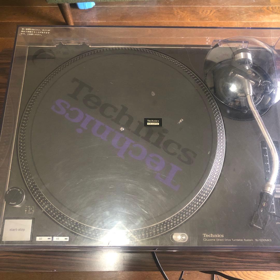 引き取り限定Technics SL-1200MK3 ターンテーブル2台ジャンク