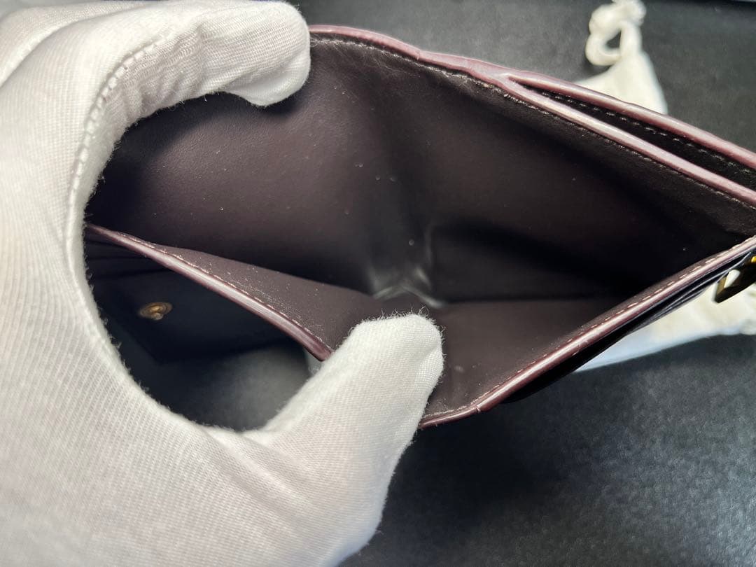 ボッテガヴェネタ イントレチャート スモール 二つ折りウォレット