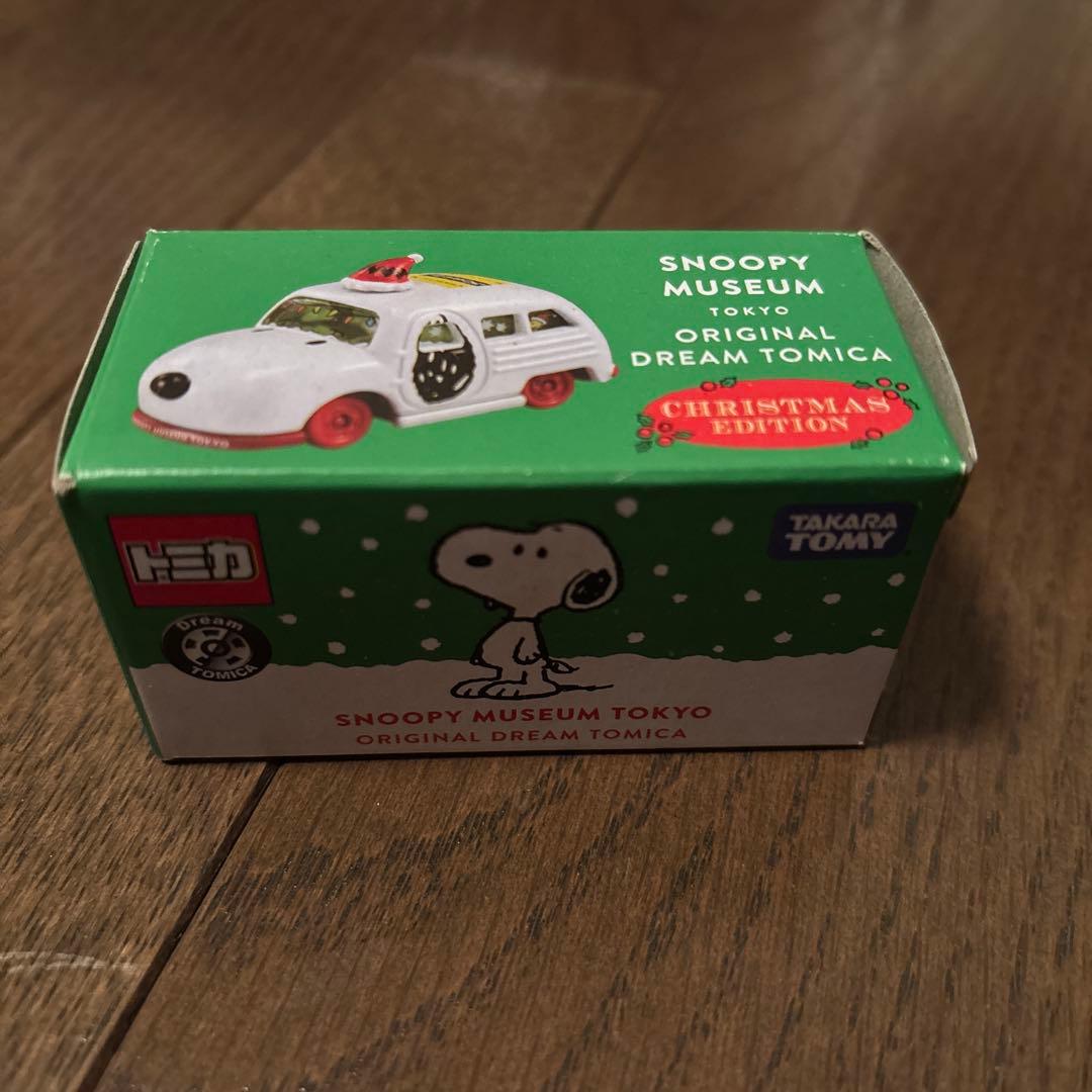 【レア・新品未開封】スヌーピー　クリスマス　トミカ　六本木時代ミュージアム限定